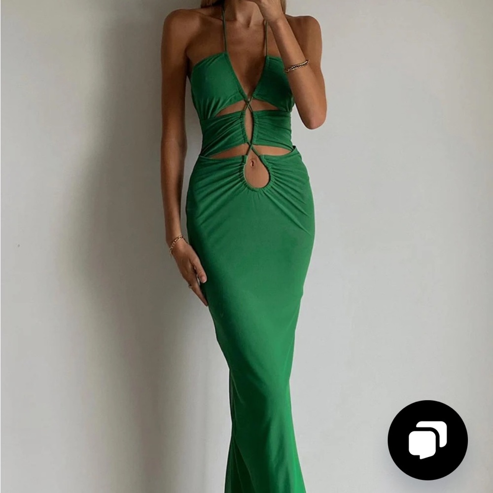 Jagger & Stone green maxi dress